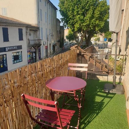Studio Tout Confort Centre Ville - Balcon, Clim, Tv, Wifi Mazan Exterior foto