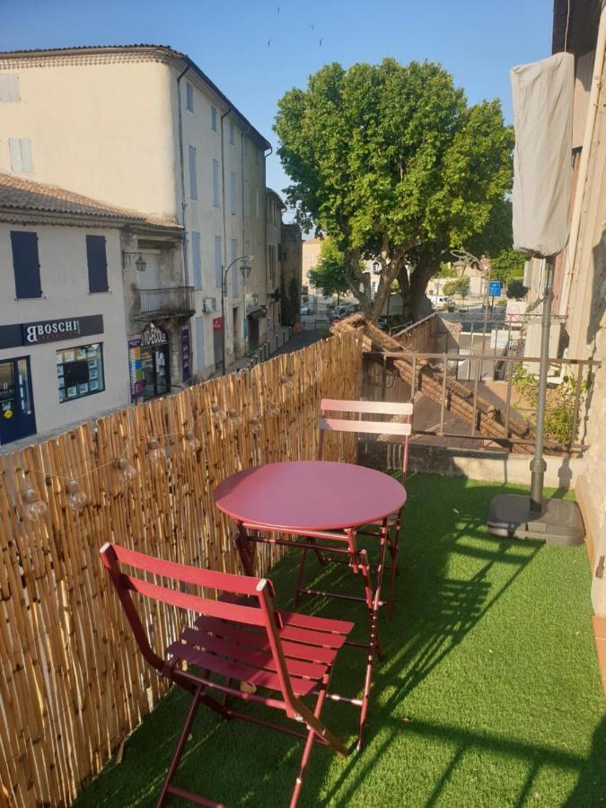 Studio Tout Confort Centre Ville - Balcon, Clim, Tv, Wifi Mazan Exterior foto